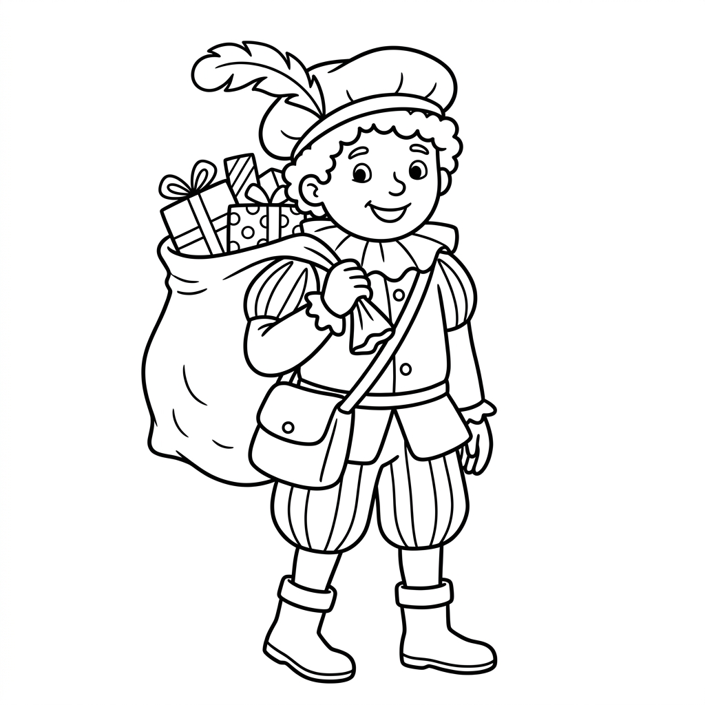 Piet met zak
