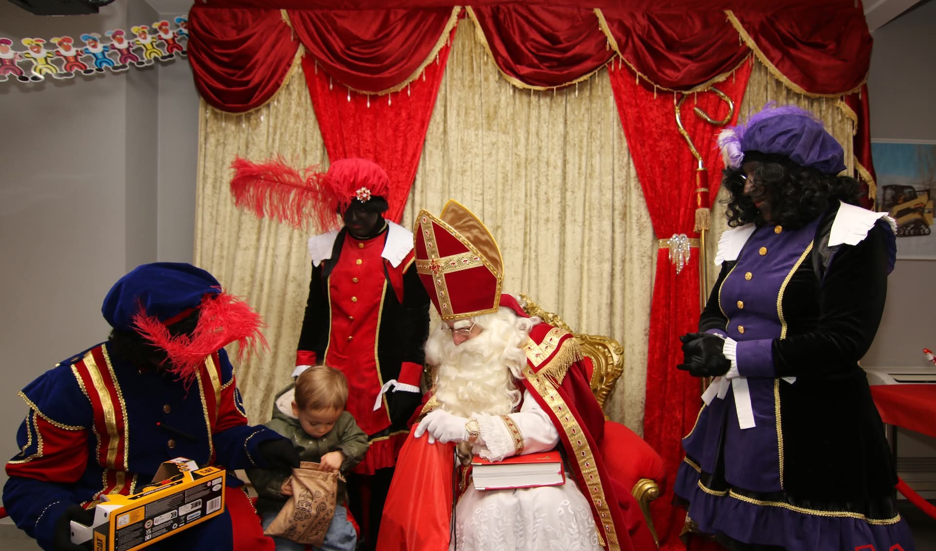 Sinterklaas bezoek