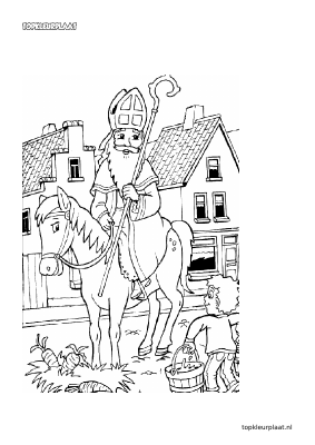 Sint te paard